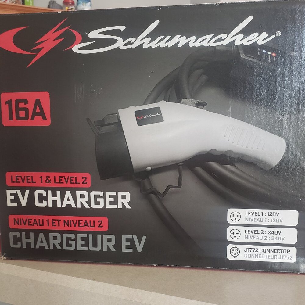 Schumacher 16A Level 1&2 EV Charger
